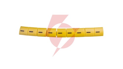 Oznacznik przewodów OZ-1/- żółty E04ZP-01020205100 /100szt./