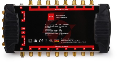 Multiswitch opticum oms 5/16 pro-trq (platinium line)