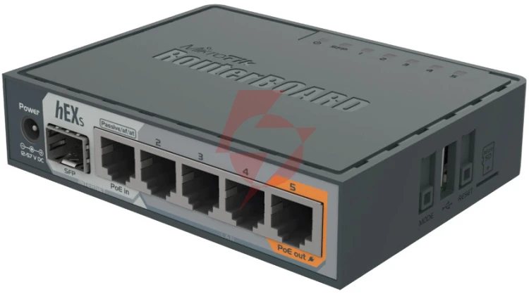 Mikrotik routerboard hex s (rb760igs)