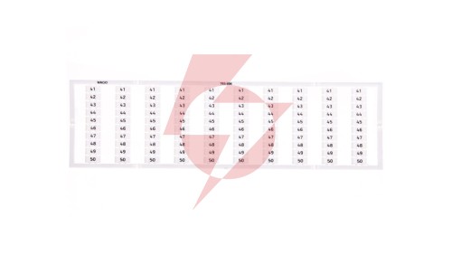 Oznaczniki WMB 10x 41-50 793-606 /5szt./