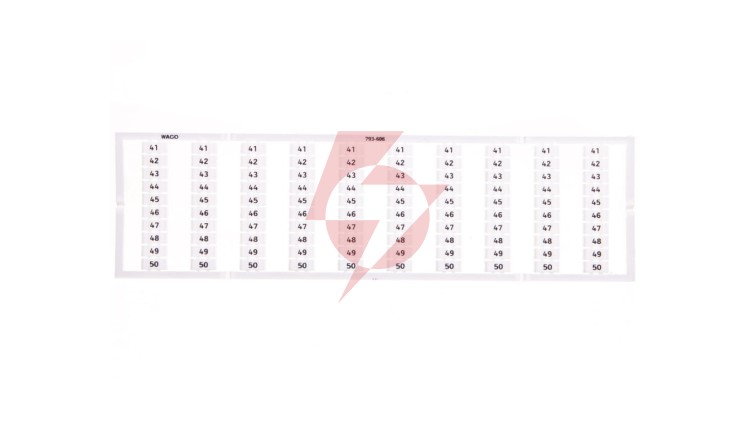 Oznaczniki WMB 10x 41-50 793-606 /5szt./