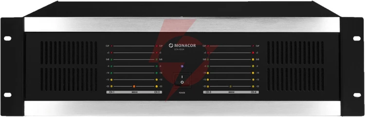 4-kanałowy wzmacniacz pa, 640wrms sta-1504 monacor