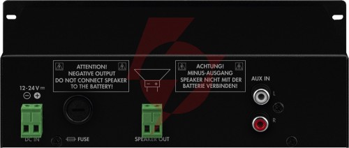 Cyfrowy wzmacniacz miksujący pa mono mma-130 monacor