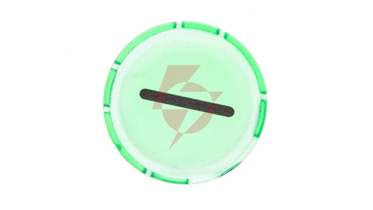 Soczewka przycisku 22mm płaska zielona z symbolem START I M22-XDL-G-X1 218295
