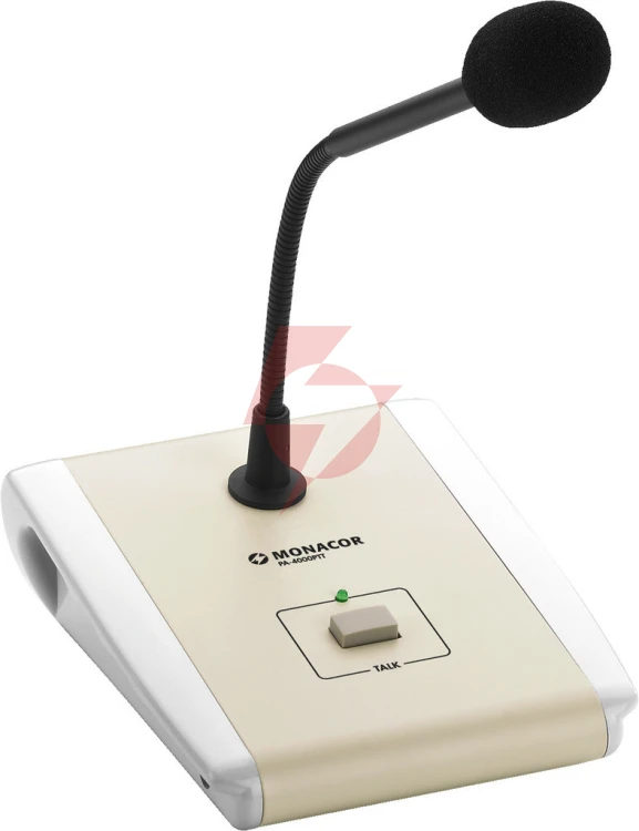 Mikrofon pulpitowy pa (push-to-talk) pa-4000ptt monacor
