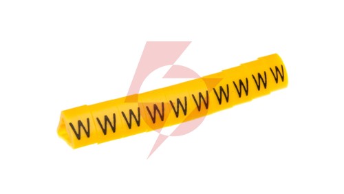 Oznacznik przewodów OZ-2/W żółty E04ZP-01020403500 /100szt./