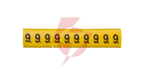 Oznacznik przewodów OZ-3/9 żółty E04ZP-01020501000 /100szt./