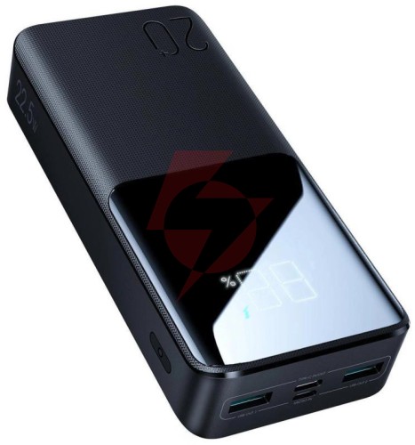 Powerbank joyroom jr-qp192 star series mini 20000 mah 22,5 w pd qc 3.0 1x usb-c 2x usb-a czarny