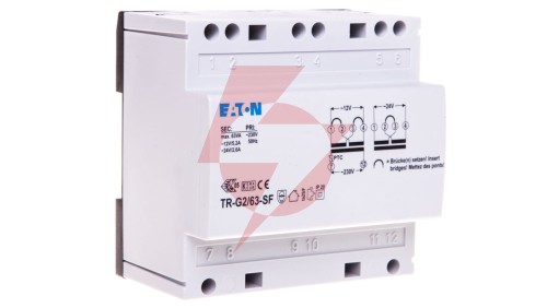 Transformator dzwonkowy 230/12-24V AC 5,25-2,63A TR-G2/63-SF 272485