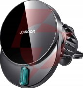 Uchwyt samochodowy magnetyczny z ładowarką indukyjną joyroom jr-zs409 15 w na kratkę wentylacyjną