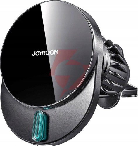 Uchwyt samochodowy magnetyczny z ładowarką indukyjną joyroom jr-zs409 15 w na kratkę wentylacyjną
