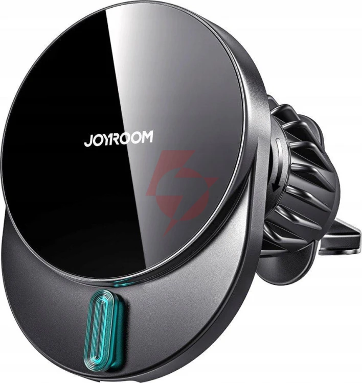 Uchwyt samochodowy magnetyczny z ładowarką indukyjną joyroom jr-zs409 15 w na kratkę wentylacyjną