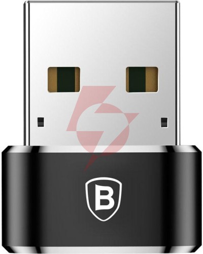 Adapter przejściówka otg usb-c / usb-a baseus mini caaotg-01 czarna