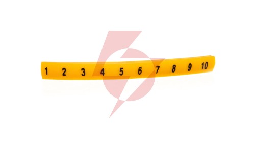 Oznacznik do złączek EZ-6/1-10 żółty R34RR-02050102500 /100szt./