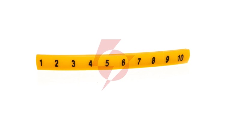Oznacznik do złączek EZ-6/1-10 żółty R34RR-02050102500 /100szt./