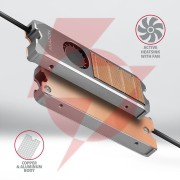 Radiator do dysków axagon clr-m2fan m.2 ssd 13mm z wentylatorem