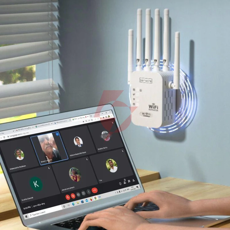 Wzmacniacz sygnału zasięgu sieci wifi 5g repeater zewnętrzny extender zenwire wdr611u 300 mb/s