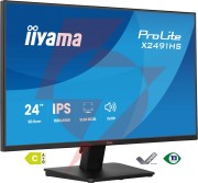 Monitor led iiyama x2491hs-b1 hdmi displayport ips 120hz 1ms głośniki