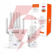 Wzmacniacz sygnału repeater wifi 5 zewnętrzny repeater access point zenwire wd-r1201u 1200 mb/s