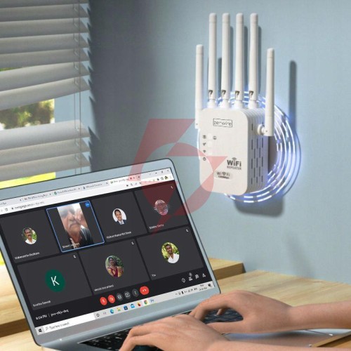 Wzmacniacz sygnału repeater wifi 5 zewnętrzny repeater access point zenwire wd-r1201u 1200 mb/s
