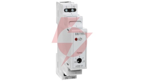 Automat schodowy 16A 230V AC 4000VA 1Z 10 s do 10 min ASM-01 EXT10000004