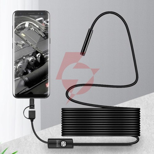 Kamera inspekcyjna warsztatowa endoskop do telefonu android rur usb-c 3,5m zenwire an100