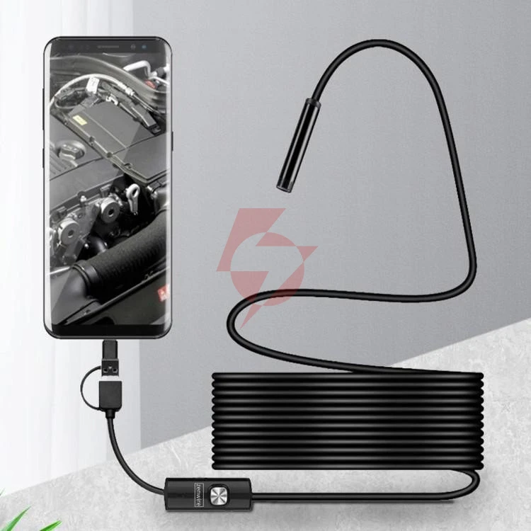 Kamera inspekcyjna warsztatowa endoskop do telefonu android rur usb-c 3,5m zenwire an100