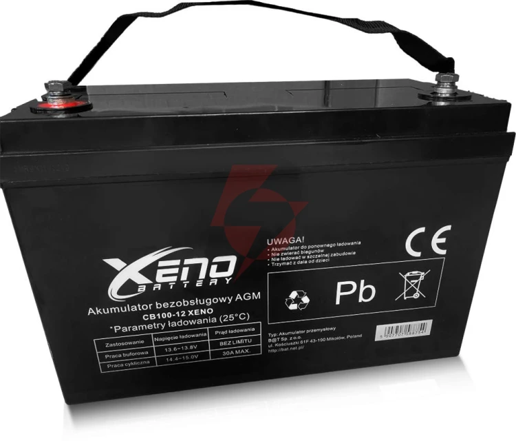 Akumulator agm bat xeno black 12v 100ah