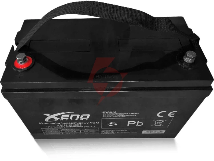 Akumulator agm bat xeno black 12v 100ah