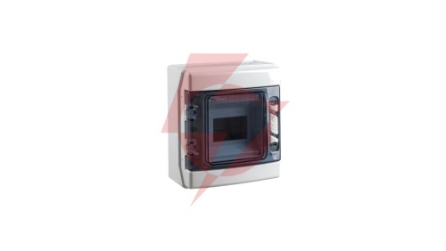 Rozdzielnica modułowa 1x6 ECOLOGY IP65 ABS (1500V DC) PE+N CDN6PT/RR
