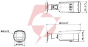 Kamera ip hikvision ds-2cd2t43g2-2li(4mm)