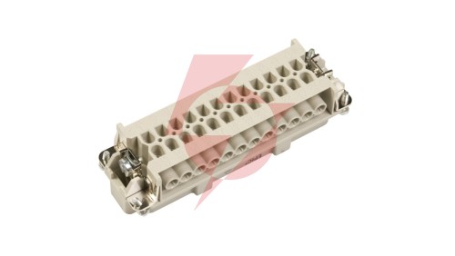 Wkład złącza 24P+PE męski 16A 500V EPIC H-BE 24 SS 10196000
