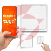 Pilot przycisk sceny tuya sc12 zigbee 2 kanały 6 scen 