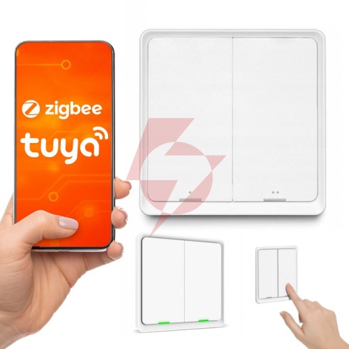 Pilot przycisk sceny tuya sc12 zigbee 2 kanały 6 scen 