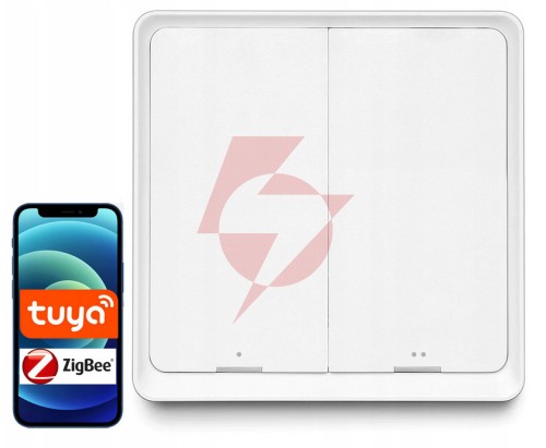 Pilot przycisk sceny tuya sc12 zigbee 2 kanały 6 scen 
