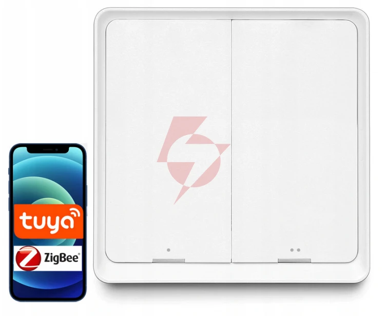 Pilot przycisk sceny tuya sc12 zigbee 2 kanały 6 scen 