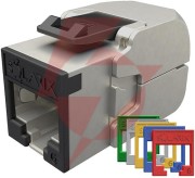 Moduł keystone beznarzędziowy samozaciskowy solarix cat.6 stp rj45 ral fit