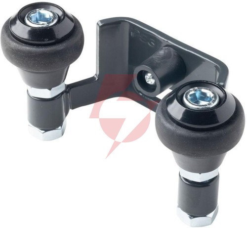Uchwyt psg 60.023.7016 60mm górny do bram przesuwnych (2 rolki) antracytowy ral7016