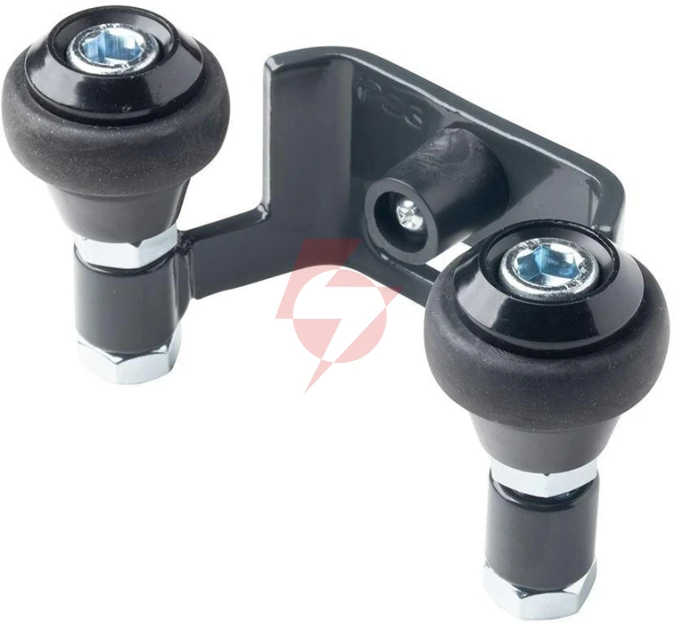 Uchwyt psg 60.023.7016 60mm górny do bram przesuwnych (2 rolki) antracytowy ral7016