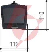 Zestaw came axl 22 eco top do 4,4m bram dwuskrzydłowych