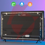 Govee h6179 tv backlight taśma led dla tv 46-60 cali, bluetooth, rgb