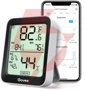 Govee h5075 termometr i higrometr bluetooth, wyświetlacz