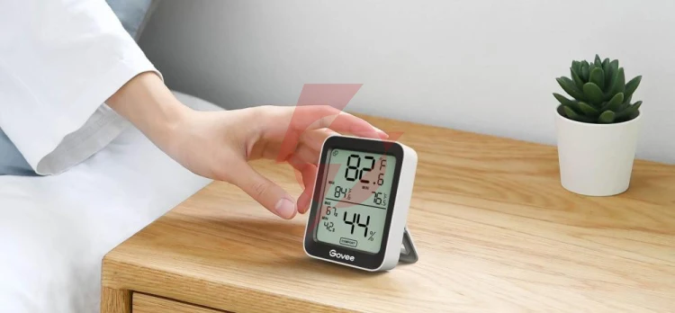 Govee h5075 termometr i higrometr bluetooth, wyświetlacz