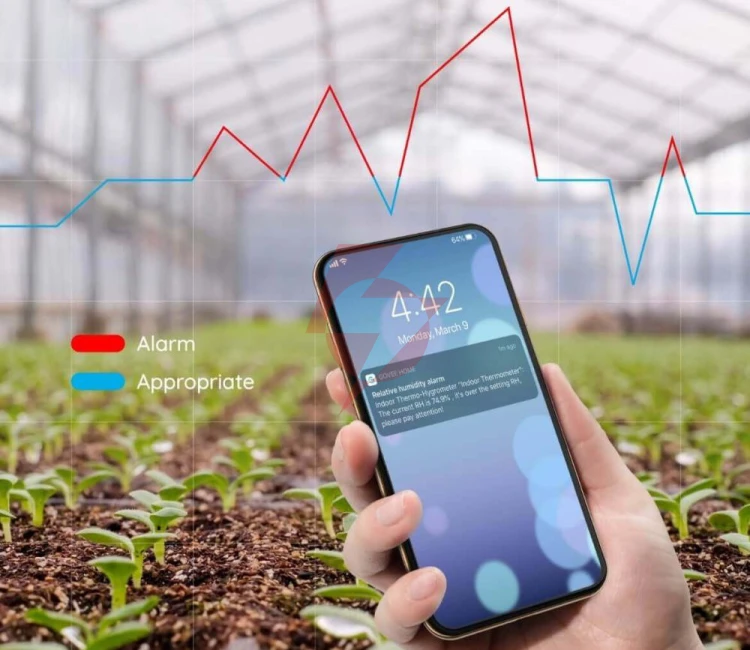 Govee h5075 termometr i higrometr bluetooth, wyświetlacz