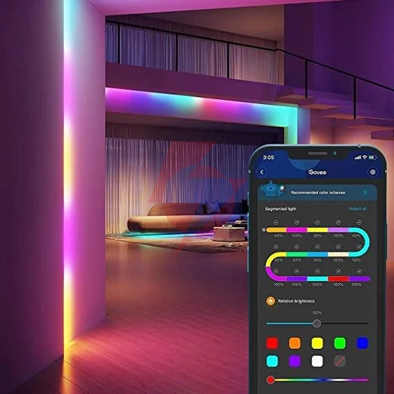 Govee h615a led strip light 5m taśma led wi-fi, rgb