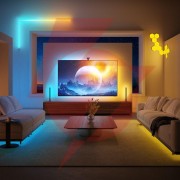 Govee h605c envisual tv backlight t2 taśma led podświetlenie dla tv 55-65 cali, rgbic, wi-fi+bluetoo