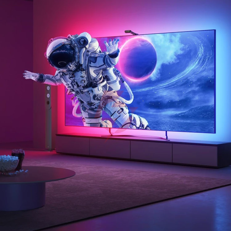 Govee h605c envisual tv backlight t2 taśma led podświetlenie dla tv 55-65 cali, rgbic, wi-fi+bluetoo