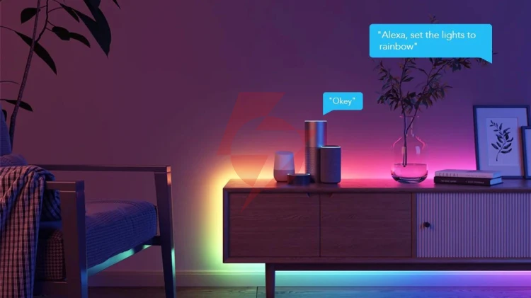 Govee h618c basic led strip light 10m taśma led wi-fi, bluetooth, rgbic