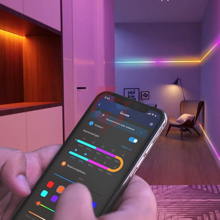 Govee h618c basic led strip light 10m taśma led wi-fi, bluetooth, rgbic