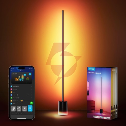 Govee h607c floor lamp lampa podłogowa rgbicww, wsparcie dla matter